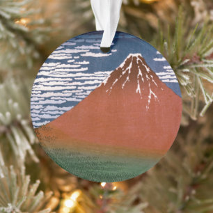 Rode Fuji, ook bekend als Fujiyama vulkaan Katsush Ornament