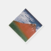 Rode Fuji, ook bekend als Fujiyama vulkaan Katsush Servet (Hoek)