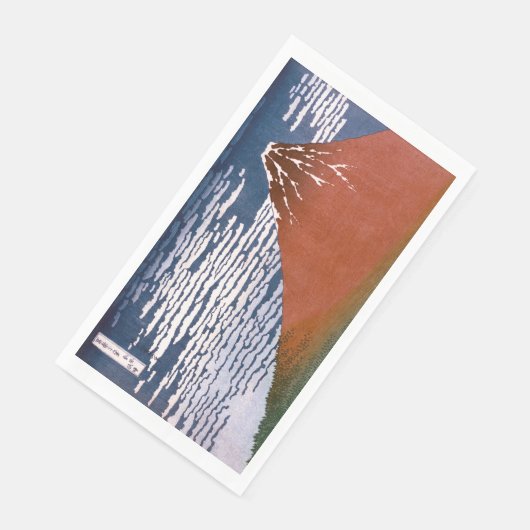 Rode Fuji, ook bekend als Fujiyama vulkaan Katsush Servet (Hoek)