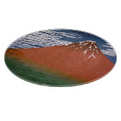 Rode Fuji, ook bekend als Fujiyama vulkaan Katsush Snijplank (Hoek)