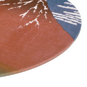 Rode Fuji, ook bekend als Fujiyama vulkaan Katsush Snijplank (Hoek)