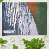 Rode Fuji, ook bekend als Fujiyama vulkaan Katsush Theedoek (Gevouwen)