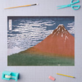 Rode Fuji, ook bekend als Fujiyama vulkaan Katsush Tissuepapier (Craft)