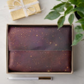 Rode Galaxy Serie Ontwerp 5 Tissuepapier (Geschenk)