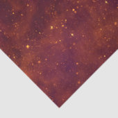 Rode Galaxy Serie Ontwerp 5 Tissuepapier (Detail)