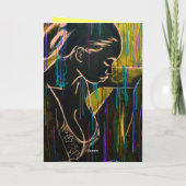 Rode garnaal kaart (Achterkant)