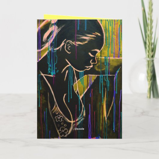 Rode garnaal kaart (Achterkant)