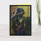 Rode garnaal kaart (Voorkant)