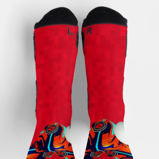 Rode gazon kommen, bemanning Sokken (Top)