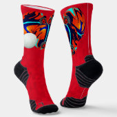 Rode gazon kommen, bemanning Sokken (Gebogen)