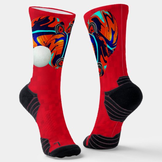 Rode gazon kommen, bemanning Sokken (Gebogen)