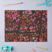 Rode geassorteerde bloemen Weefselpapier Tissuepapier (Craft)