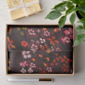 Rode geassorteerde bloemen Weefselpapier Tissuepapier (Geschenk)