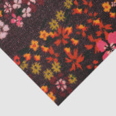 Rode geassorteerde bloemen Weefselpapier Tissuepapier (Detail)