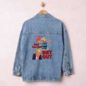 Rode Gecardeerde Spijkerjas Denim Jacket (Hangar)