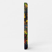 Rode Geel Groen op Donker, Gedroogd versnipperd pa Case-Mate iPhone Case (Achterkant/links)