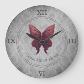 Rode gejuwelde vlinder grote klok (Voorkant)