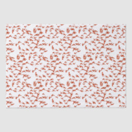 Rode gekookte langoest tissuepapier