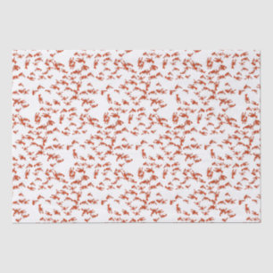 Rode gekookte langoest tissuepapier