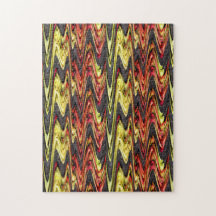 Rode Gele Appel Tuin Abstract