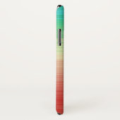 Rode gele blauwe strepen Case-Mate iPhone case (Achterkant / rechts)