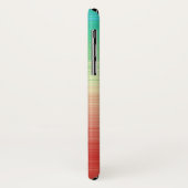 Rode gele blauwe strepen Case-Mate iPhone case (Achterkant/links)