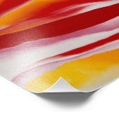 Rode, gele en zwarte streep | Georgia O'Keeffe | Foto Afdruk (Hoek)