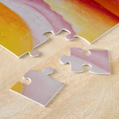 Rode, gele en zwarte streep | Georgia O'Keeffe | Legpuzzel (Zijkant)