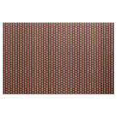 Rode Gele Floral Stof (Yard (91,4 cm))