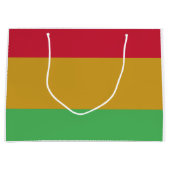 Rode gele Junetetiende kleuren Groot Cadeauzakje (Voorkant)