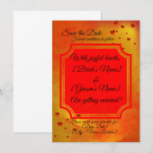 Rode & Gele Kaart om de datum te redden | Traditio (Voorkant / Achterkant)