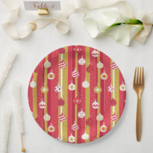 Rode Gele Kerstboom Ornamenten