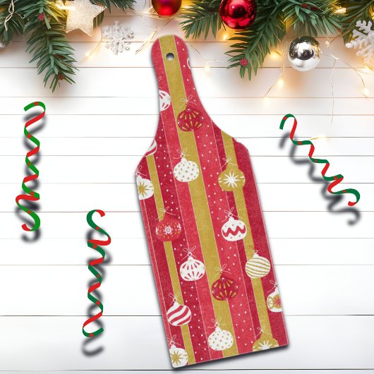 Rode Gele Kerstboomversiering Snijplank