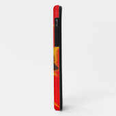 rode gele knol Case-Mate iPhone case (Achterkant/links)