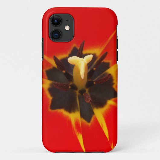 rode gele knol Case-Mate iPhone case (Achterkant)