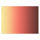 Rode gele Ombre Tafelkleed (Voorkant (Horizontaal))