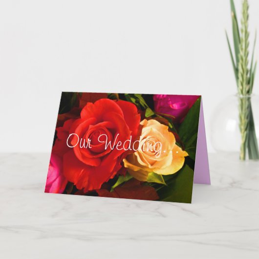 Rode Gele Rose (Voorkant)