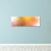 Rode gele roze groene Paarse Abstracte kunst Canvas Afdruk (Insitu (Houten vloer))