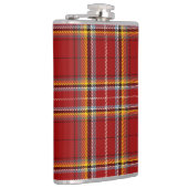 Rode & Gele Tartan Fles Heupfles (Rechts)