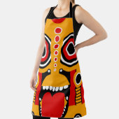 Rode gele tikker schort (Insitu)