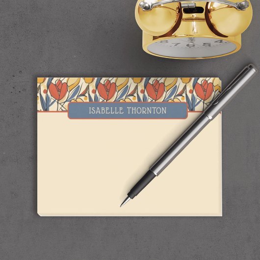 Rode & Gele Tulp Patroonnaam Post-it® Notes