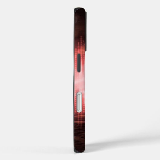 Rode geluidsgolven Case-Mate iPhone case (Achterkant / Rechts)