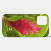 Rode gember bloem (Alpinia) tropisch Case-Mate iPhone Case (Achterkant (horizontaal))