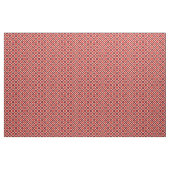 Rode geometrische abstracte ontwerp stof (Yard (91,4 cm))