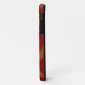 rode geometrische fonecase Case-Mate iPhone case (Achterkant/links)