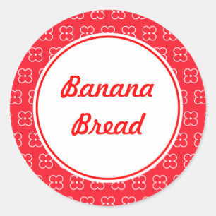 Rode Gepersonaliseerd keuken Stickers