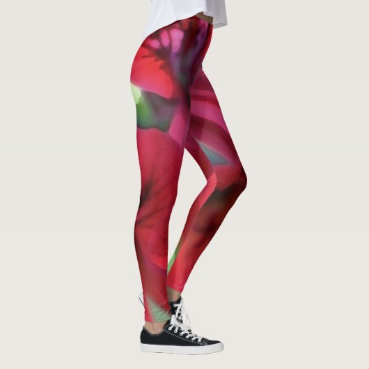 Rode Geranium Leggings (Rechts)