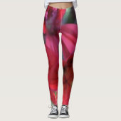 Rode Geranium Leggings (Voorkant)