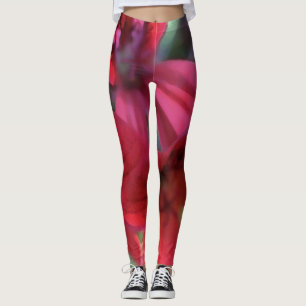 Rode Geranium Leggings
