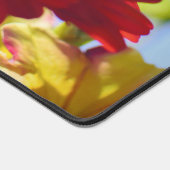 Rode Gerber madeliefjes Mooie rode madeliefjes Bureaumat (Hoek)